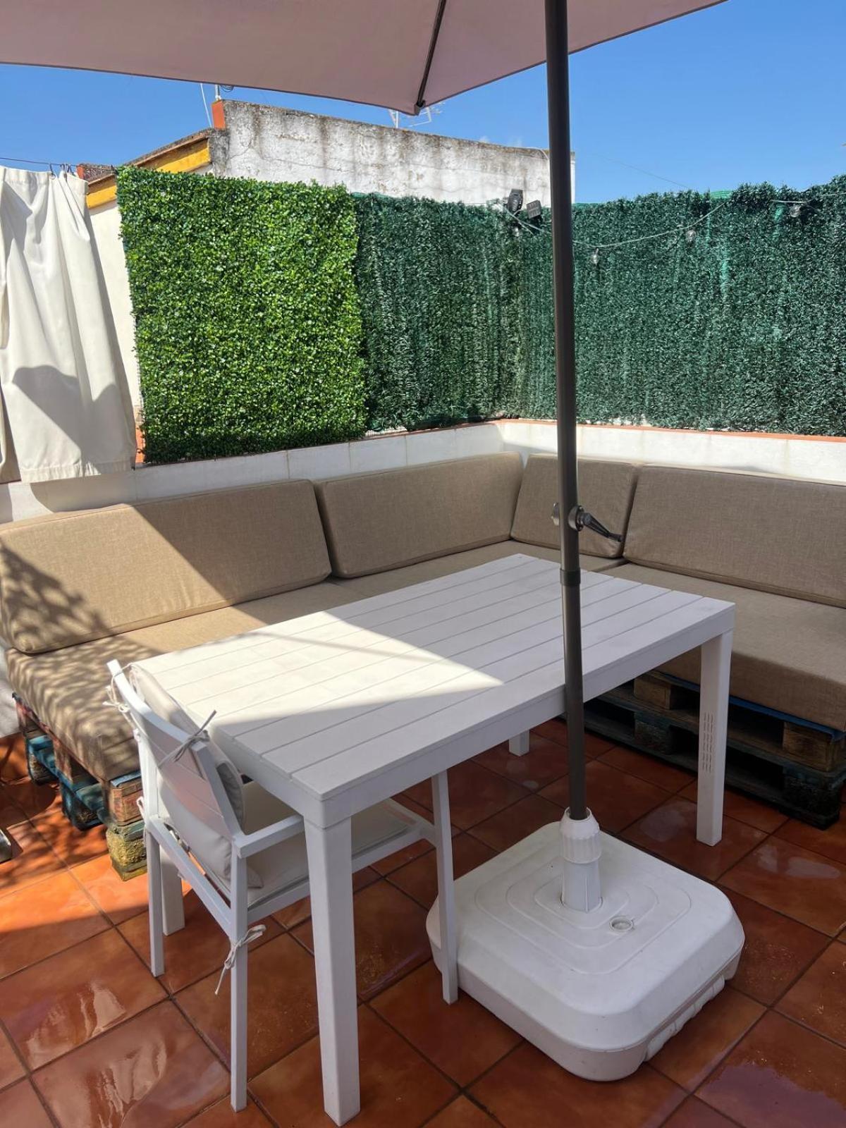 セビリアDuplex With Terrace Santa Rufinaアパートメント エクステリア 写真